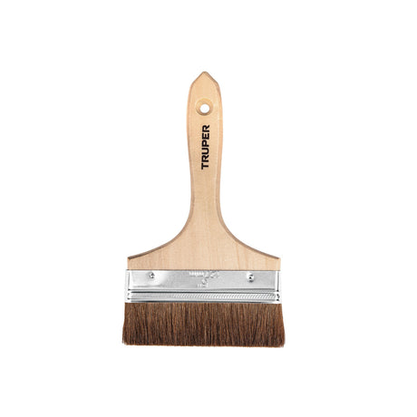 Brocha pelo de camello de 5' con mango de madera, Truper