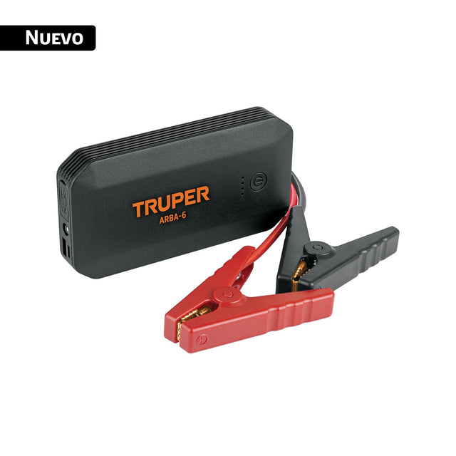 Arrancador de baterías, de litio, 6, 000 mah, Truper
