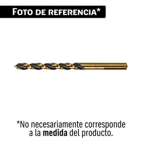 Broca HSS 17/64' TruGold para metal en blister, Expert