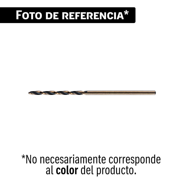 Broca HSS 9/32' TruGold para metal en blister, Expert