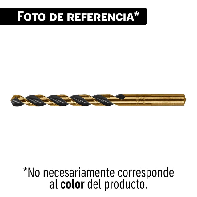 Broca HSS 19/64' TruGold para metal en blister, Expert