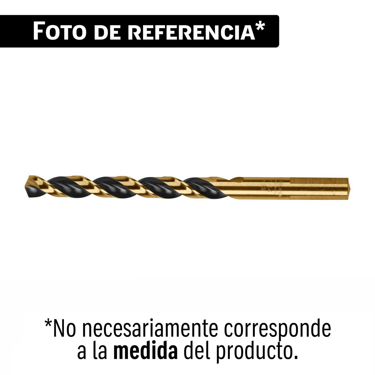 Broca HSS 21/64' TruGold para metal en blister, Expert