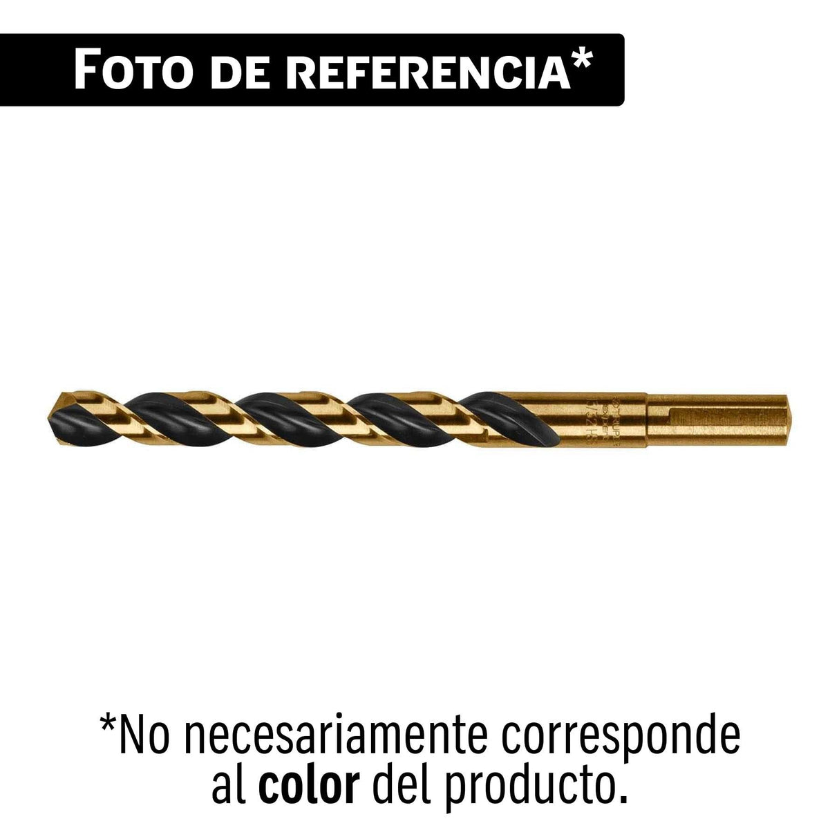 Broca HSS 13/32' TruGold para metal en blister, Expert