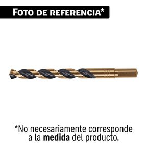 Broca HSS 27/64' TruGold para metal en blister, Expert