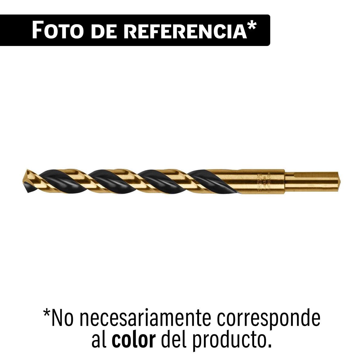 Broca HSS 15/32' TruGold para metal en blister, Expert