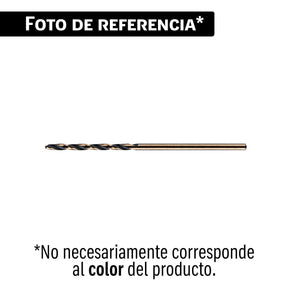 Broca HSS 9/16' TruGold para metal en blister, Expert