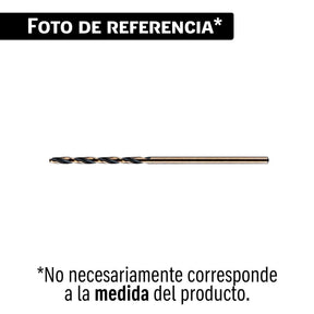 Broca HSS 7/8' TruGold para metal en blister, Expert