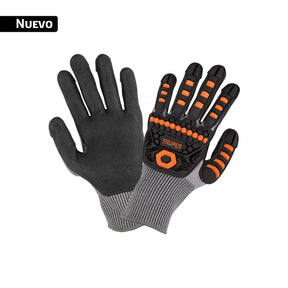 Guantes con protección anti-impacto TPR y nitrilo, g, Truper