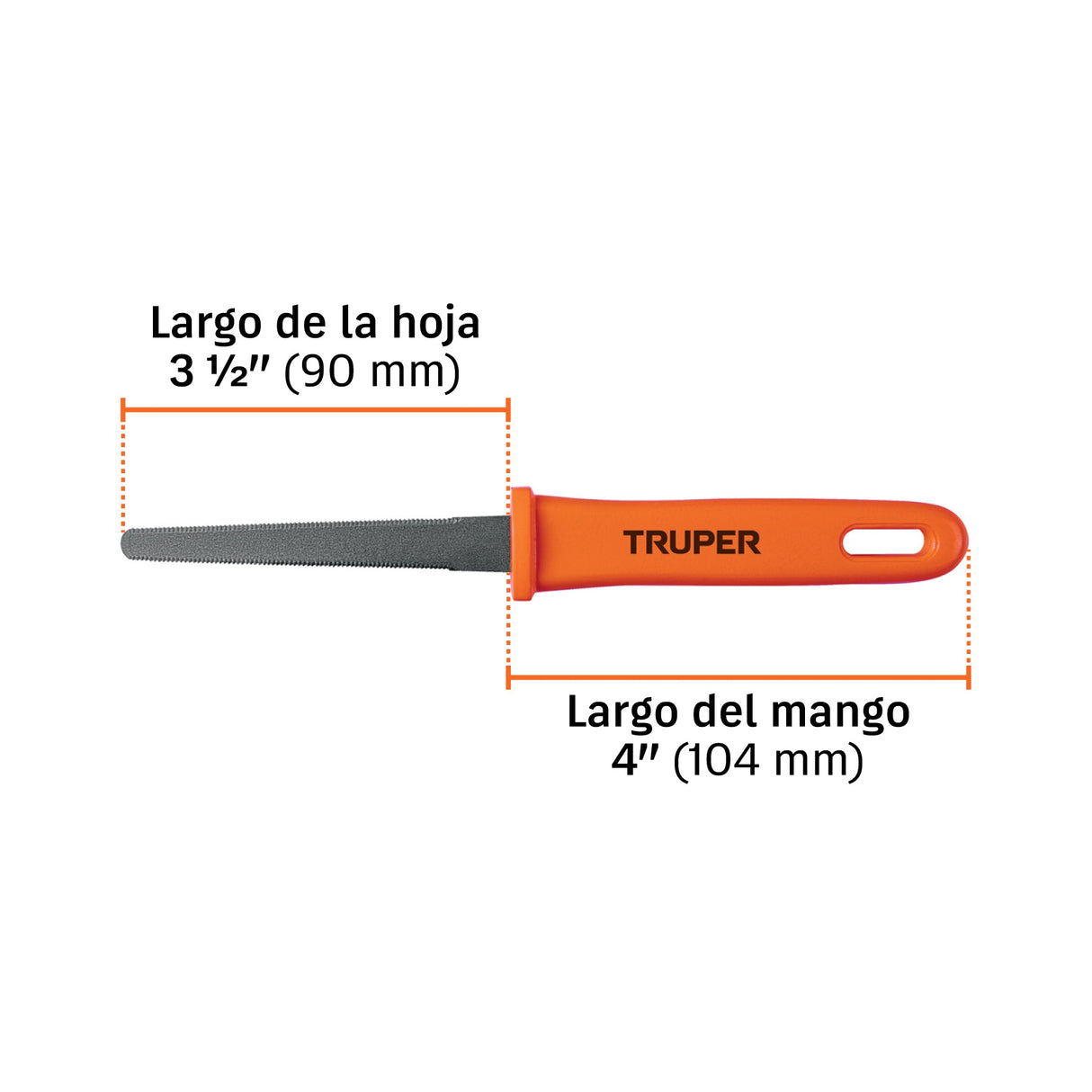 Abre cajas de acero inoxidable de 7-1/2', Truper