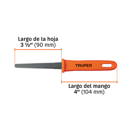 Abre cajas de acero inoxidable de 7-1/2', Truper