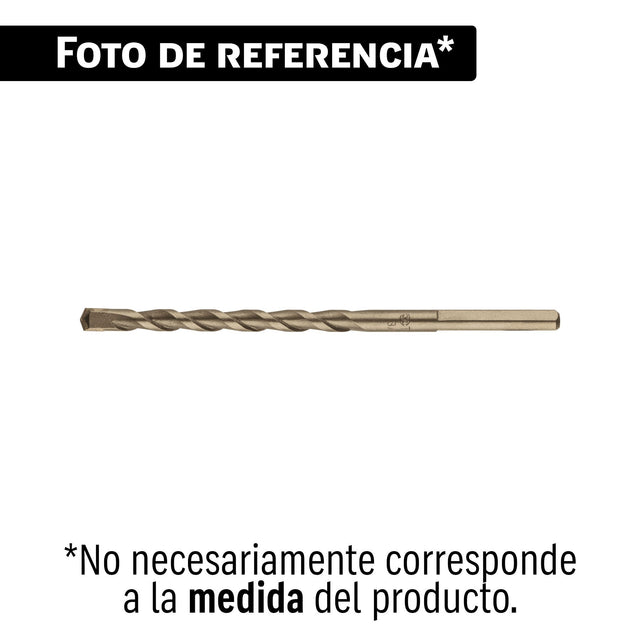 Broca para concreto de 5/16 x 12' en blister, Truper