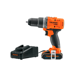 Taladro/destornillador PRO 1/2", 20 V, 1 batería 2 Ah