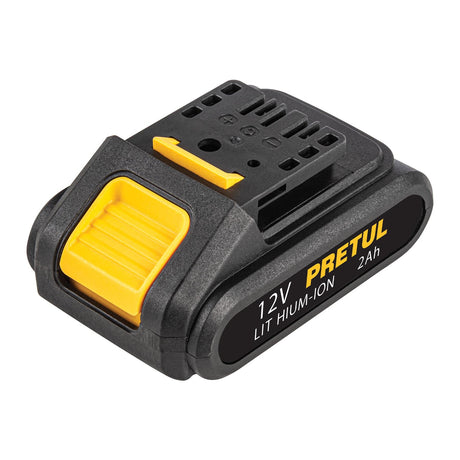 Batería ion litio, 12 V, 2 Ah, Pretul