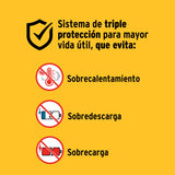 Batería ion litio, 12 V, 2 Ah, Pretul
