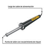 Cautín 45 W tipo lápiz con accesorios trabajo medio, Pretul