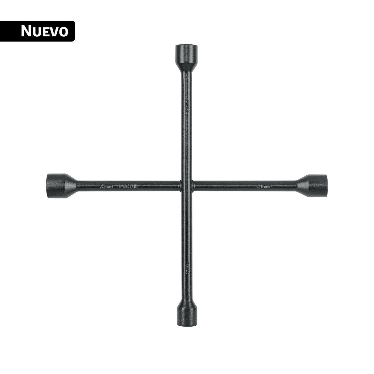 Llave de cruz 14', bocas 17, 19, 21 y 23 mm, Pretul