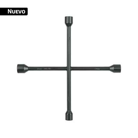 Llave de cruz 14', bocas 17, 19, 21 y 23 mm, Pretul