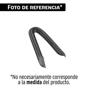 Bolsa con 1 kg de grapas 1' negras para alambre de púas, Fiero