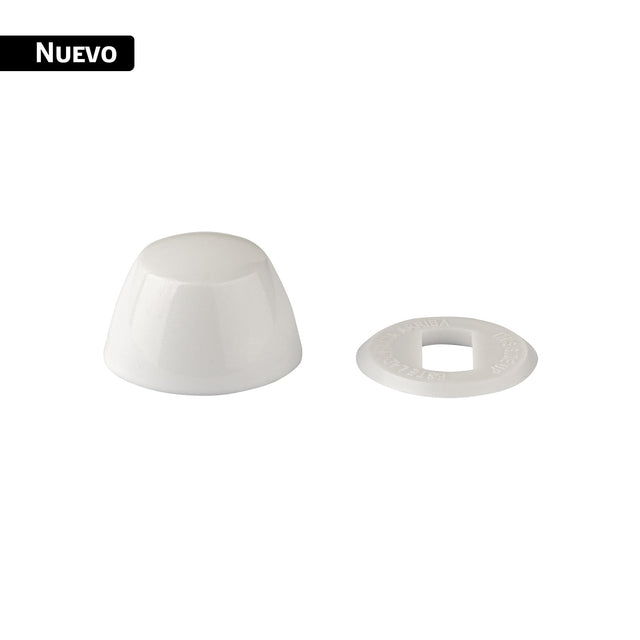 Bolsa con 2 cubrepijas blancas para WC, Foset
