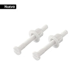 Bolsa con 2 tornillos para reparacion de asiento WC, Foset