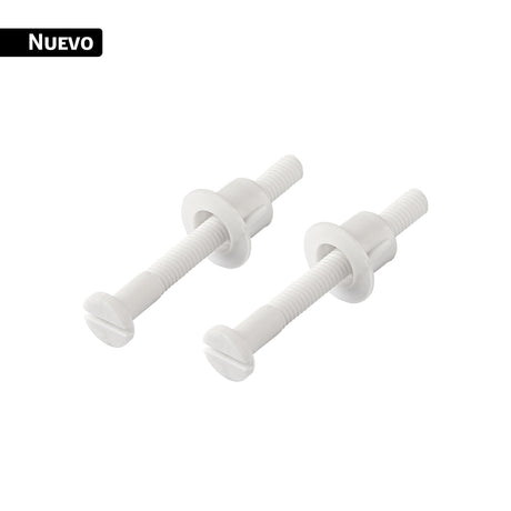 Bolsa con 2 tornillos para reparacion de asiento WC, Foset