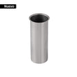 Casquillo de acero inoxidable para contracanasta, 10 cm, 1-1/2'