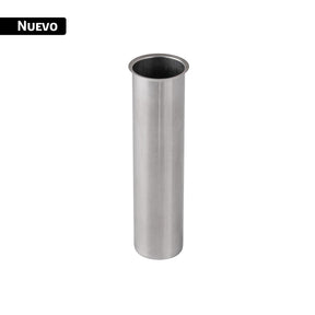 Casquillo de acero inoxidable para contracanasta, 15 cm, 1-1/2'