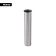 Casquillo de acero inoxidable para contracanasta, 20 cm, 1-1/2'
