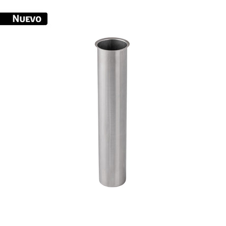Casquillo de acero inoxidable para contracanasta, 20 cm, 1-1/2'