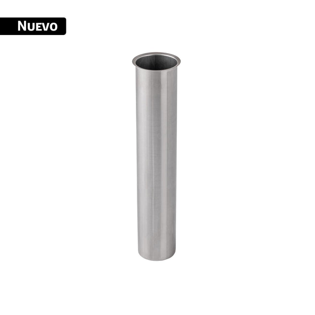 Casquillo de acero inoxidable para contracanasta, 20 cm, 1-1/2'