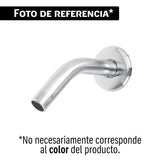 Brazo y chapetón para regadera, blister, cromo, Foset Basic