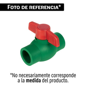 Válvula de bola PPR, 1' (32 mm), Foset