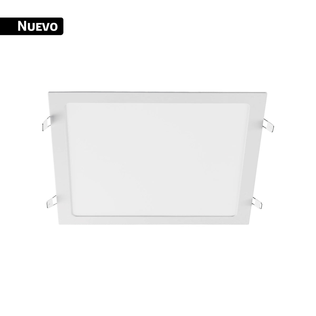 Luminario LED plafón 24 W 6500K ultradelgado cuadrado Volteck
