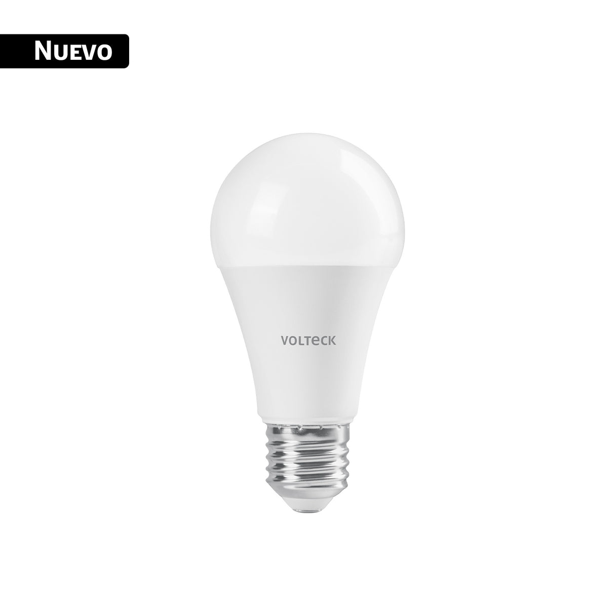 Foco inteligente Wi‑Fi 9 W A19 RGBW multicolor, Volteck