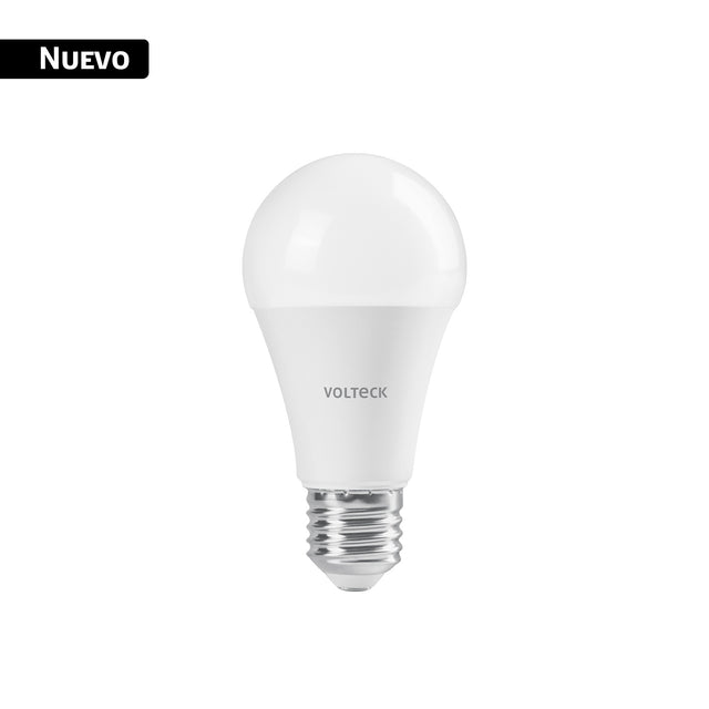 Foco inteligente Wi‑Fi 9 W A19 RGBW multicolor, Volteck