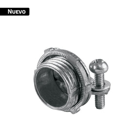 Conector recto 1/2' para cable de uso rudo, Volteck