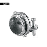 Conector recto 1' para cable de uso rudo, Volteck