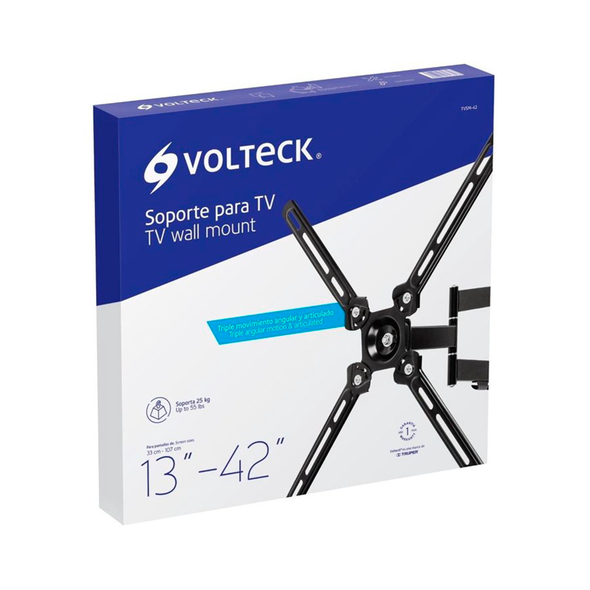 Soporte de escritorio para monitor de 13' a 32', Volteck