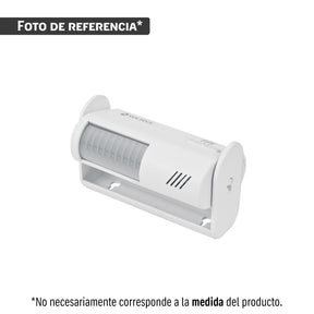 Sensor de movimiento con alarma y timbre inalámbrico