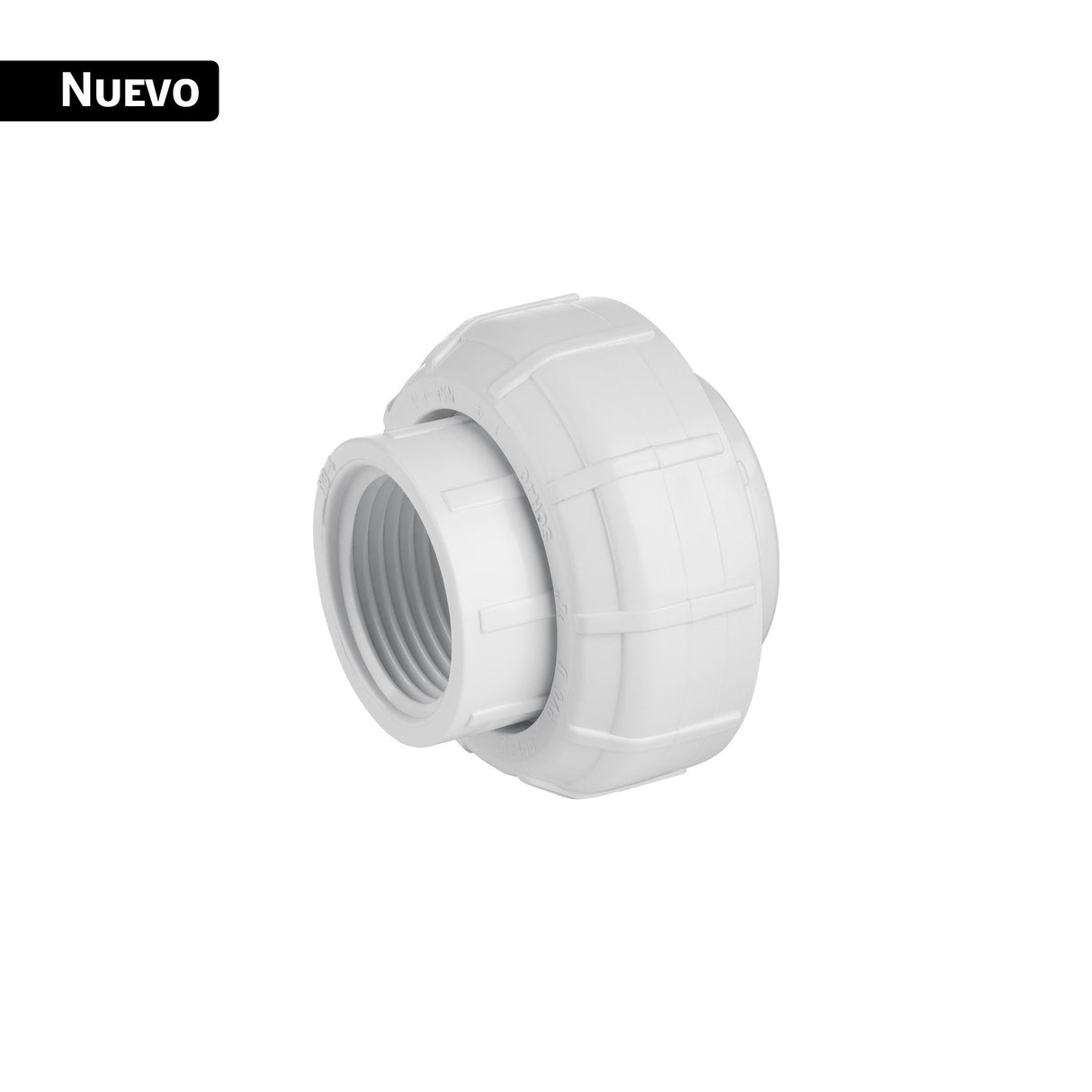 Tuerca unión roscable de PVC 3/4', Foset