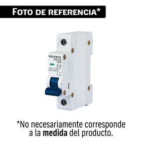 Interruptor de 1 polo 16 A para riel DIN, Volteck