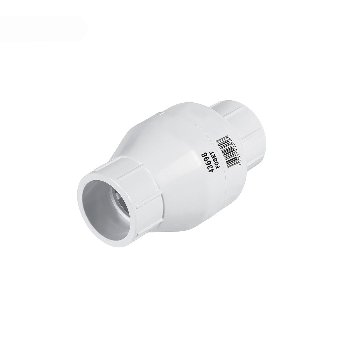 Válvula check de PVC 1-1/2' para cementar, Foset