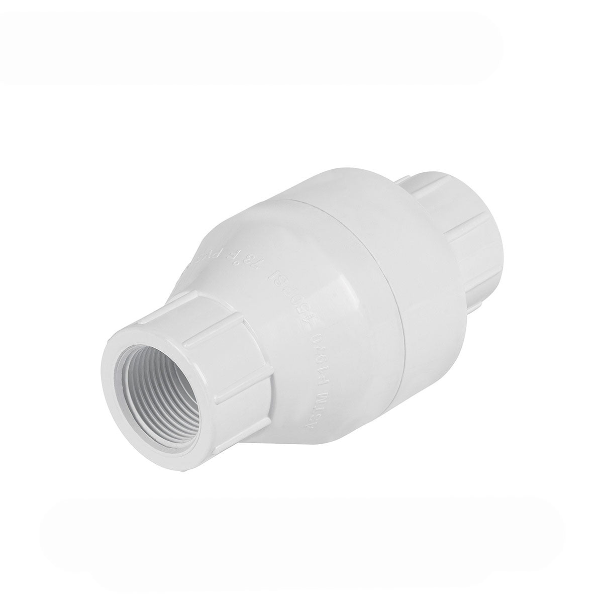 Válvula check de PVC 1' roscable, Foset