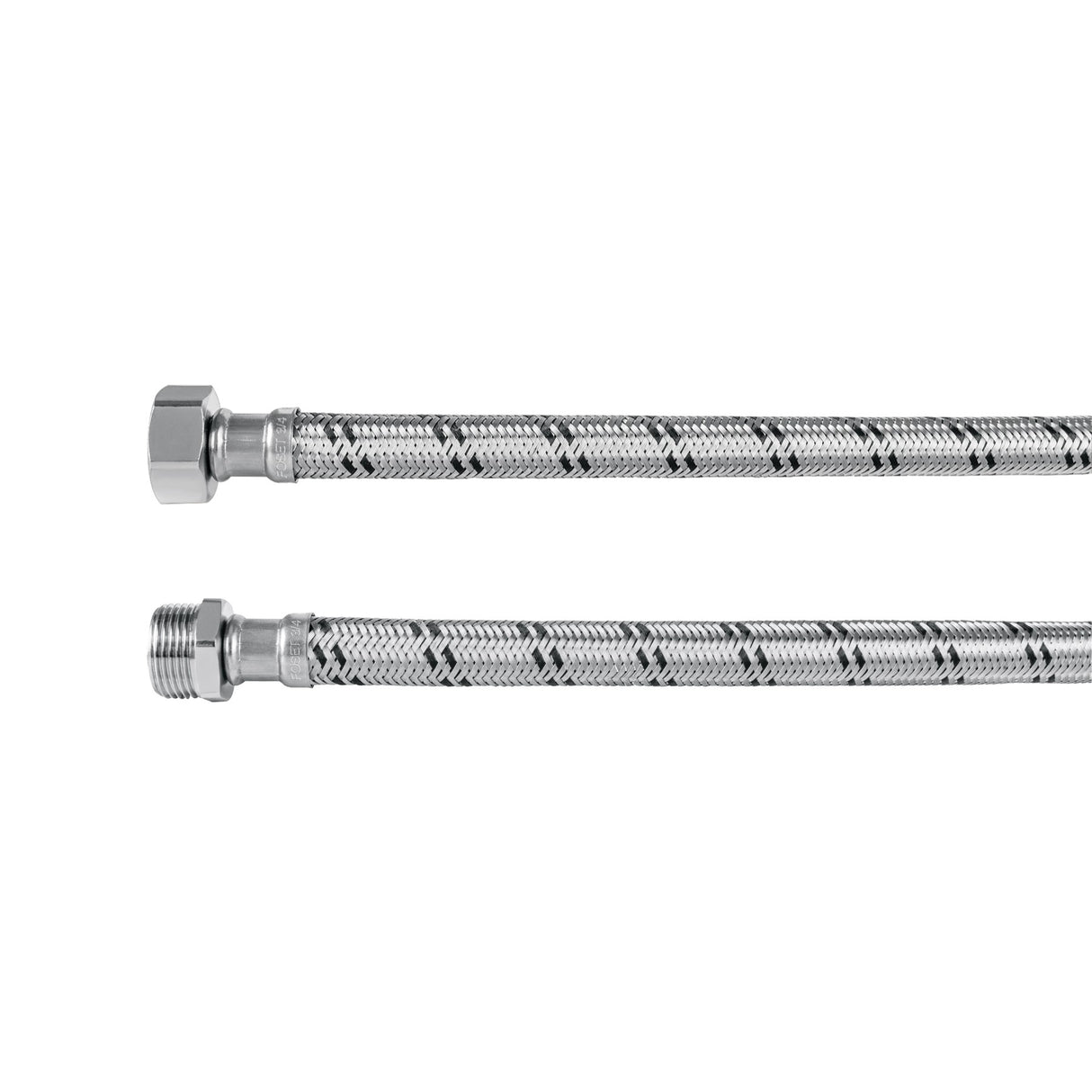 Manguera para Boiler, Acero Inox. 3/4 H X 3/4 m, 60 cm