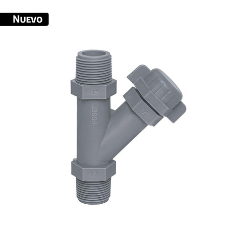 Conector yee de polipropileno de 1' para bomba para agua, Foset