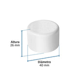Tapón hembra de PVC 1', Foset