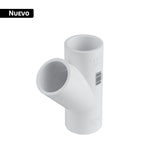 Yee sencilla de PVC 3/4', Foset