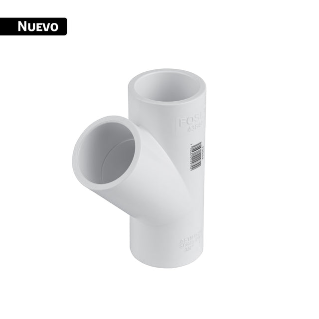 Yee sencilla de PVC 3/4', Foset