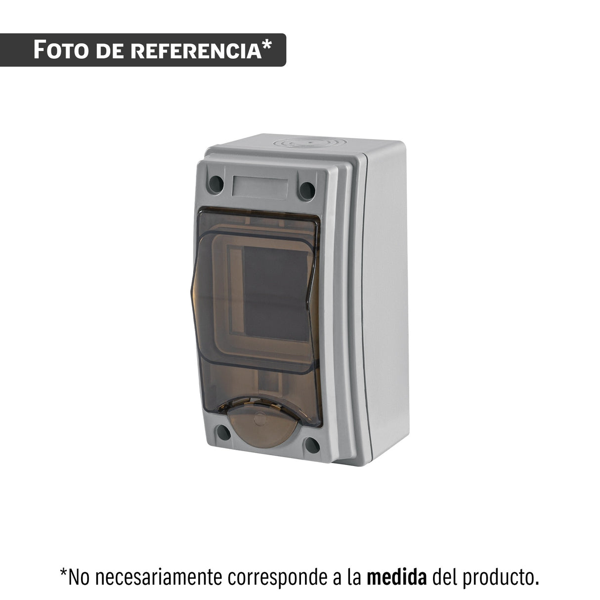 Centro de carga de policarbonato, 2 A 3 ventanas, Volteck
