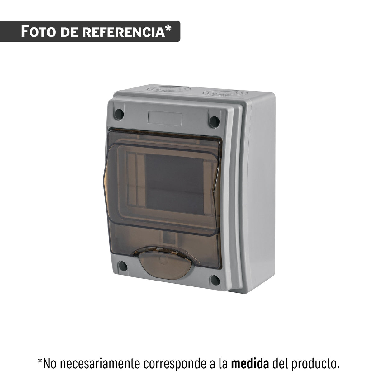 Centro de carga de policarbonato, 4 A 5 ventanas, Volteck